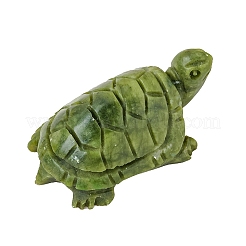 Natural Xiuyan Jade Turtle Sculpture Display Decorations&nbsp;PW-WG76A79-01