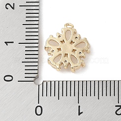 Brass Micro Pave Cubic Zirconia Charms&nbsp;KK-G491-26G-05