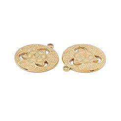 Ion Plating(IP) 304 Stainless Steel Pendants&nbsp;STAS-B031-27G