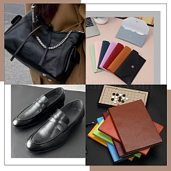 Glitter PU Leather Fabric&nbsp;AJEW-WH20049-44A