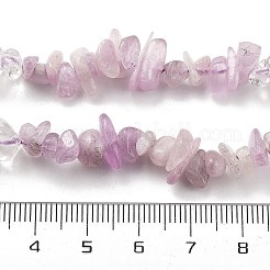 Natural Quartz Crystal & Kunzite Beads Strands&nbsp;G-L610-A25-01