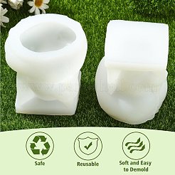 2Pcs 3D Duck Aromatherapy Gypsum Candle Silicone Molds&nbsp;ST-CJ0007-58