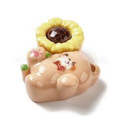 Opaque Resin Decoden Cabochons&nbsp;CRES-L042-A05