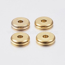 Ion Plating(IP) 304 Stainless Steel Spacer Beads&nbsp;LS-X-STAS-F135-06G