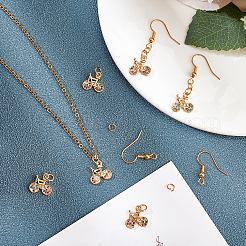 DIY Dangle Earring Making Kits&nbsp;DIY-AR0001-58