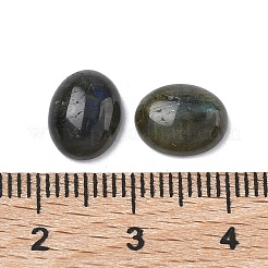 天然石ラブラドライトカボション  オーバル  10x8x4mm&nbsp;G-F815-01A