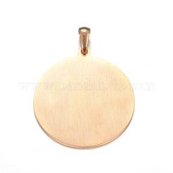 Ion Plating(IP) 304 Stainless Steel Pendants&nbsp;STAS-P063-09G