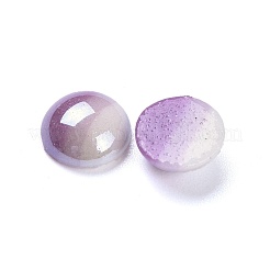 Opaque Glass Cabochons&nbsp;GGLA-S038-12C-8mm
