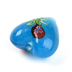 Handmade Bumpy Millefiori Glass Beads&nbsp;LAMP-N024-42