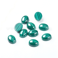 ナチュラルマラカイトカボション  オーバル  10x8x4~4.5mm&nbsp;G-E557-03D