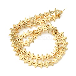 Electroplated Synthetic Non-Magnetic Hematite Beads Strands&nbsp;G-H020-A01-03