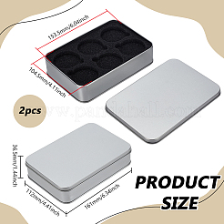 Iron Commemorative Coin Display Cases&nbsp;AJEW-WH0070-79