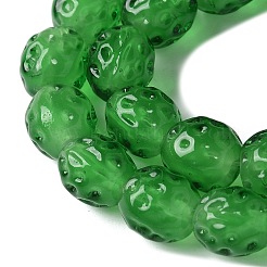 Handmade Lampwork Beads Strands&nbsp;LAMP-Z011-01F