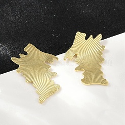 Brass Stud Earrings&nbsp;EJEW-M066-02G