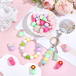 20Pcs 20 Styles Silicone Beads&nbsp;SIL-PA0001-55