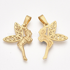 304 Stainless Steel Pendants&nbsp;X-STAS-T045-33G