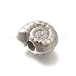 Anti-Tarnish 304 Stainless Steel European Beads&nbsp;STAS-I321-49P