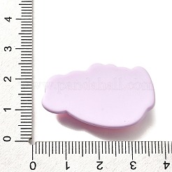 オペーク樹脂カボション  言葉  ラベンダー  素晴らしいです  20x34x6mm&nbsp;RESI-D275-02A