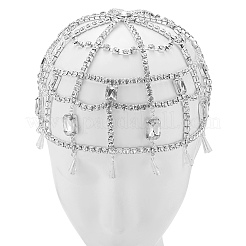 Alloy Rhinestone Headbands for Women&nbsp;AJEW-WH20020-241P
