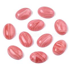 Synthetic Rhodochrosite Cabochons&nbsp;G-R415-14x10-15