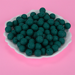 Round Silicone Focal Beads&nbsp;SI-JX0046A-129