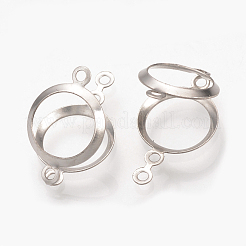 Tarnish Resistant 304 Stainless Steel Open Back Bezel&nbsp;STAS-Q223-12A