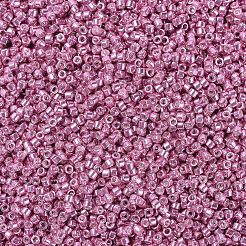 MIYUKIデリカビーズ  シリンダー  日本製シードビーズ  11/0  (db0420) 亜鉛メッキダークコーラル  1.3x1.6mm  穴：0.8mm  約10000個/袋  50 G /袋&nbsp;SEED-X0054-DB0420