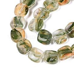 Handmade Lampwork Beads Strands&nbsp;LA-N046-01G