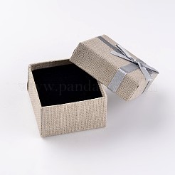 Square Cardboard Rings Boxes&nbsp;X-CBOX-D028-01