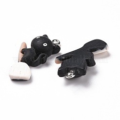 Halloween Opaque Resin Pendants&nbsp;RESI-G028-06P