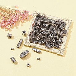 100Pcs 10 Style CCB Plastic Beads&nbsp;CCB-YW0001-30