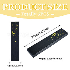Gold Stamping Moon Printed Cardboard Paper Jewelry Necklace Packaging Boxes&nbsp;CON-TAC0071-004A
