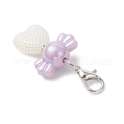 Acrylic Candy & Heart Pendant Decorations&nbsp;HJEW-JM04277