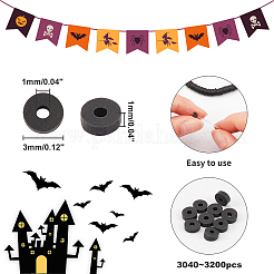 Handmade Polymer Clay Beads&nbsp;CLAY-PH0001-30A-02