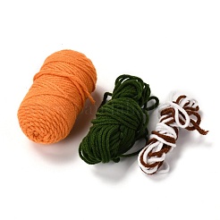 DIY Cotton Cup Mat Punch Needle Kits&nbsp;DIY-K032-40E