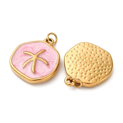 304 Stainless Steel Enamel Pendants&nbsp;STAS-U061-33G-B01