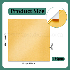 Square Tin Foil Paper Sheets&nbsp;DIY-WH0591-643B-01