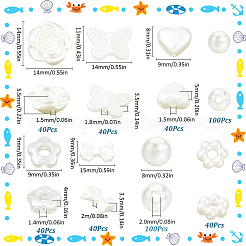 ABS Plastic Imitation Pearl Beads&nbsp;KY-SC0002-28B