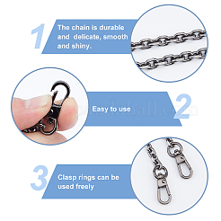 Bag Strap Chains&nbsp;FIND-WH0043-92B