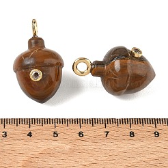 Natural Tiger Eye Pendants&nbsp;GG-CBA105B-04M-G