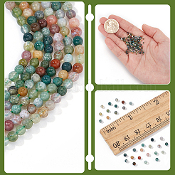 3 Strands Natural Indian Agate Beads Strands&nbsp;G-NB0005-32