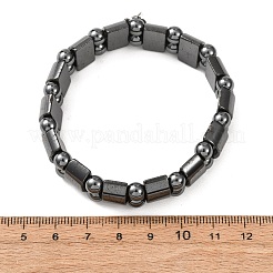 Valentine Day Gifts for Husband Stretchy Magnetic Synthetic Hematite Bracelet&nbsp;IMB005