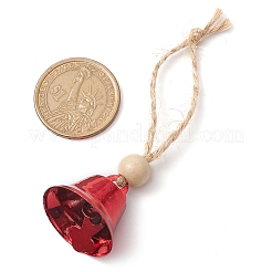 Iron Bell Pendant Decoration&nbsp;HJEW-JM02489-01