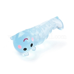 Luminous Resin Worm Ornament&nbsp;DJEW-R011-01A-01