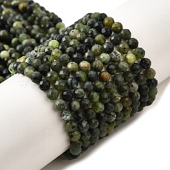 Natural Canadian Jade Beads Strands&nbsp;G-G259-D01-4mm