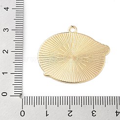 スポーツ合金エナメルペンダント  ゴールドカラー  カーリング  26.5x29x1mm  穴：2mm&nbsp;ENAM-I074-01G-11