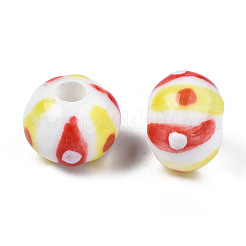 Handmade Porcelain European Beads&nbsp;PORC-S504-009