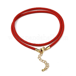 Nylon Milan Cord Necklace Making&nbsp;MAK-M028-01G-06