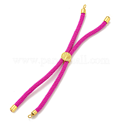 Nylon Cords Bracelet Makings Fit for Connector Charms&nbsp;AJEW-P116-01G-02