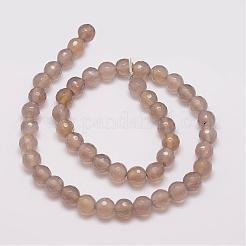 Natural Agate Beads Strands&nbsp;G-G882-8mm-A06-4